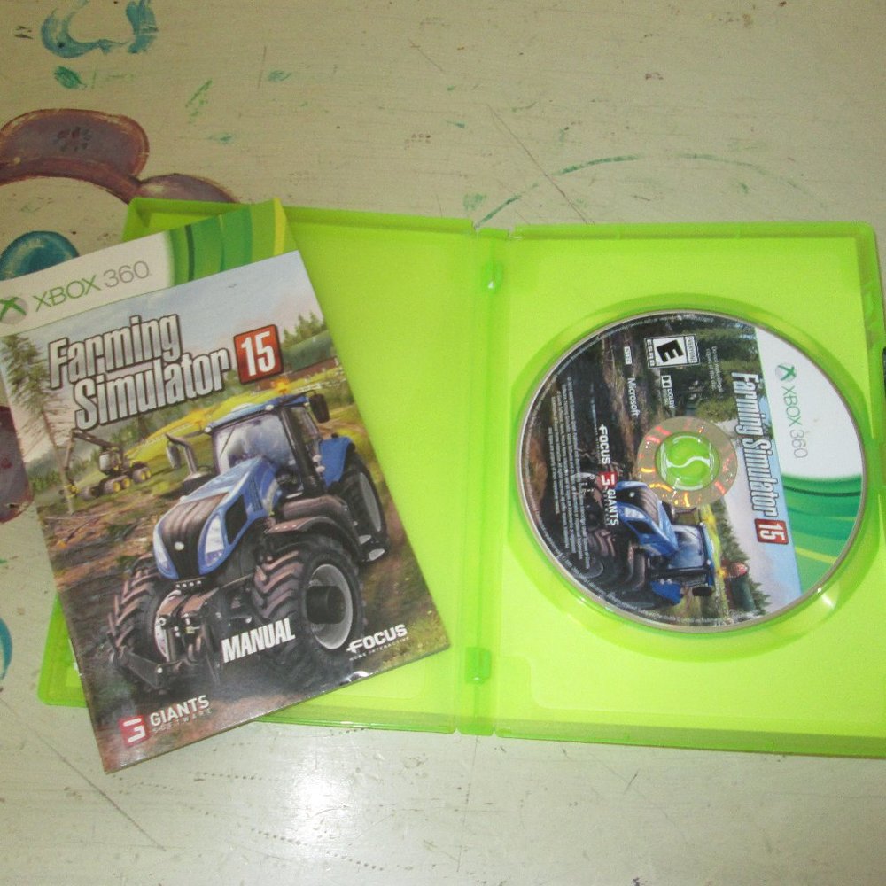 Microsoft Xbox 360 Farming Simulator 15 rated E with Original Manual & Case - Picture 2 of 3